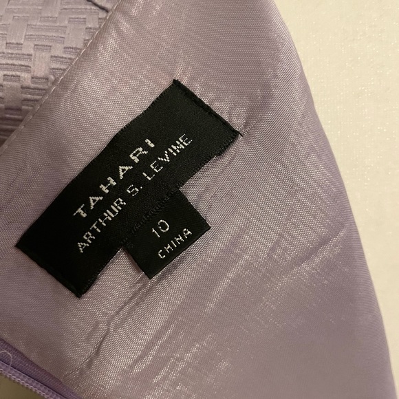 Tahari lilac shift dress size 10 - Picture 5 of 7